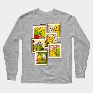 Budgie Cuteness Long Sleeve T-Shirt